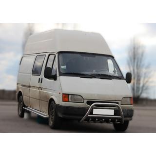 Defensa Delantera WT003 (Acero Inoxidable) Ford Transit 1991-2000 foto 1