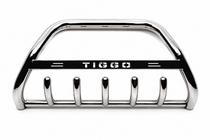 Chery Tiggo 1 2005-2016 Defensa Delantera WT004 Acero Inoxidable foto 1