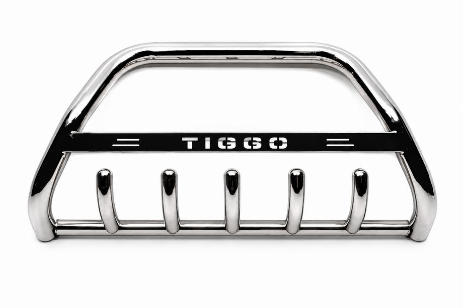 Chery Tiggo 1 2005-2016 Defensa Delantera WT004 Acero Inoxidable Image