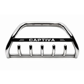 Defensa Delantera WT004 Acero Inoxidable Chevrolet Captiva 2006-2019 foto 3