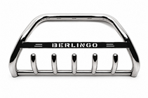 Citroen Berlingo 1996-2008 Defensa Delantera WT004 Acero Inoxidable foto 1