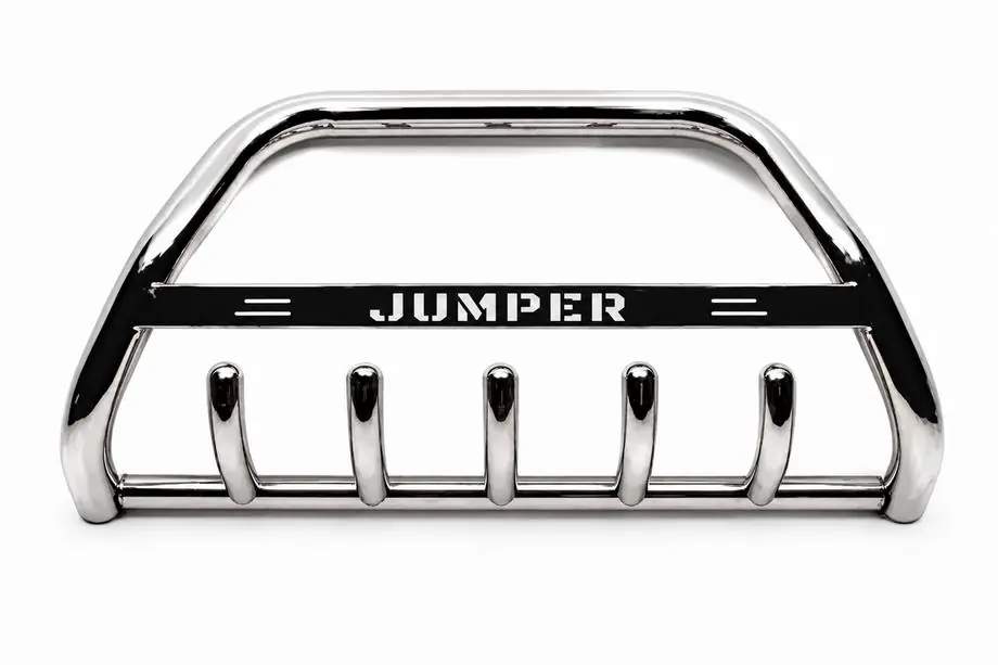 Citroen Jumper 1995-2006 Defensa Delantera WT004 Acero Inoxidable Image