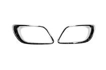 Renault Fluence 2009-2016 Embellecedores de faros antiniebla (2013↗, 2 uds, acero inoxidable) foto 3
