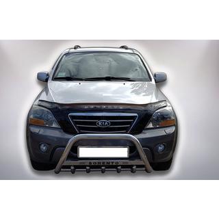 Defensa Delantera WT004 Acero Inoxidable
