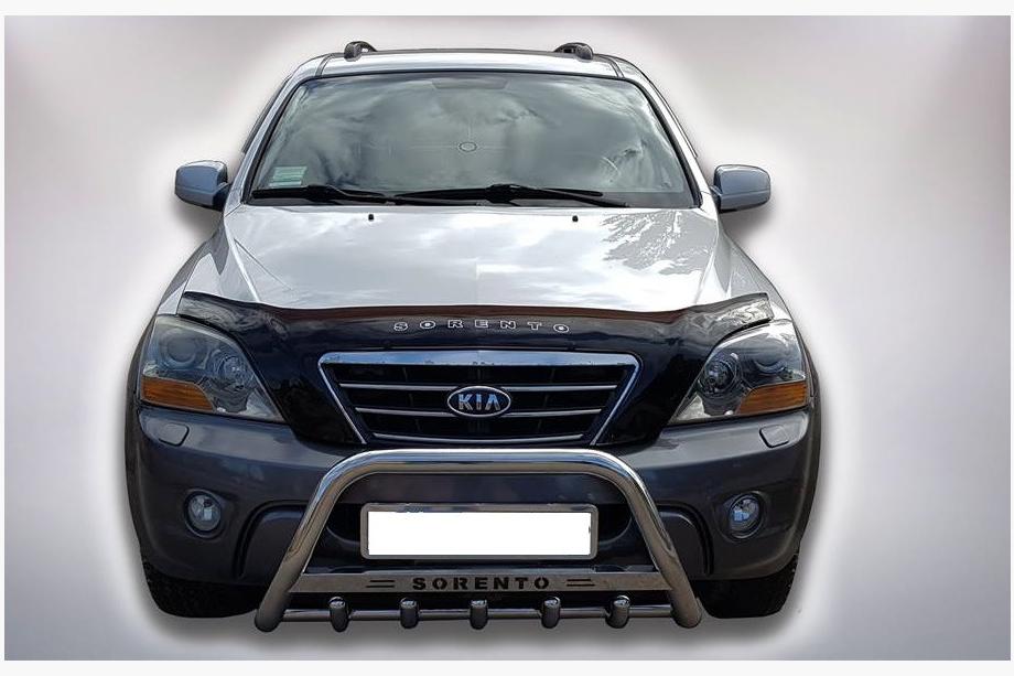 Kia Sorento I BL 2002-2009 Defensa Delantera WT004 Acero Inoxidable Image