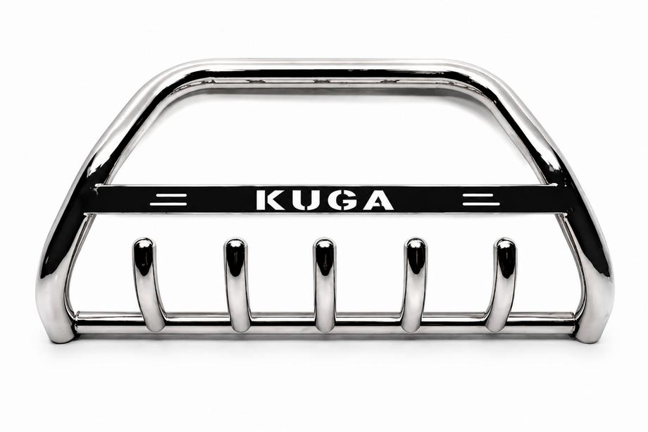 Ford Kuga 2008-2013 Defensa Delantera WT004 Acero Inoxidable Image