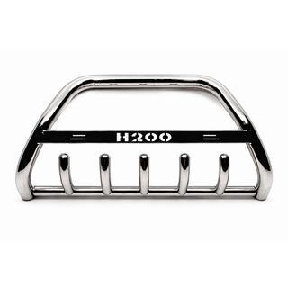 Defensa Delantera WT004 Acero Inoxidable Hyundai H200, H1, Starex 1998-2007 foto 1