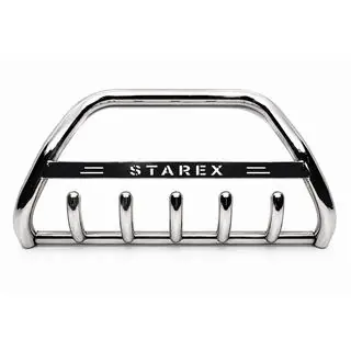 Defensa Delantera WT004 Acero Inoxidable foto 4