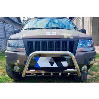Defensa Delantera WT004 Acero Inoxidable Jeep Grand Cherokee WJ 1999-2004 foto 2