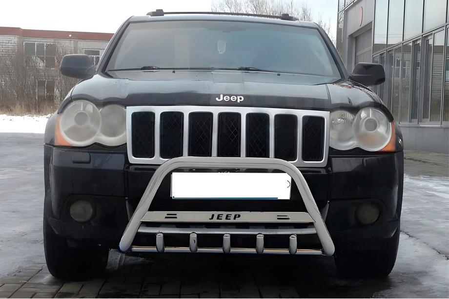 Jeep Grand Cherokee WK 2004-2010 Defensa Delantera WT004 Acero Inoxidable Image