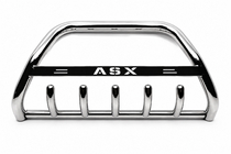 Mitsubishi ASX 2010-2023 Defensa Delantera WT004 Acero Inoxidable foto 1