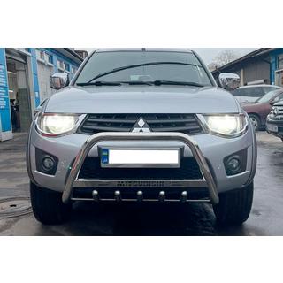 Defensa Delantera WT004 Acero Inoxidable foto 2