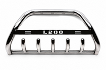 Mitsubishi L200 2015-2024 Defensa Delantera WT004 Acero Inoxidable foto 1