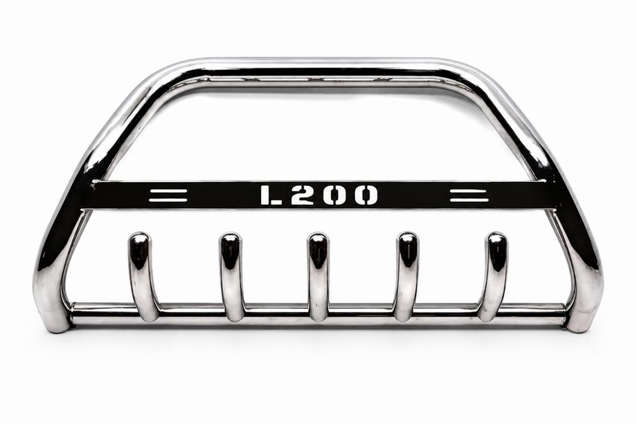 Mitsubishi L200 2015-2024 Defensa Delantera WT004 Acero Inoxidable Image
