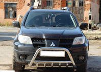 Mitsubishi Outlander 2001-2006 Defensa Delantera WT003 (Acero Inoxidable) foto 1