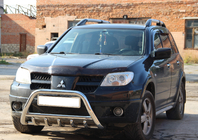 Mitsubishi Outlander 2001-2006 Defensa Delantera WT003 (Acero Inoxidable) foto 3