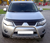 Mitsubishi Outlander 2006-2012 Defensa Delantera WT004 Acero Inoxidable foto 1