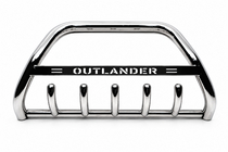 Mitsubishi Outlander 2006-2012 Defensa Delantera WT004 Acero Inoxidable foto 2
