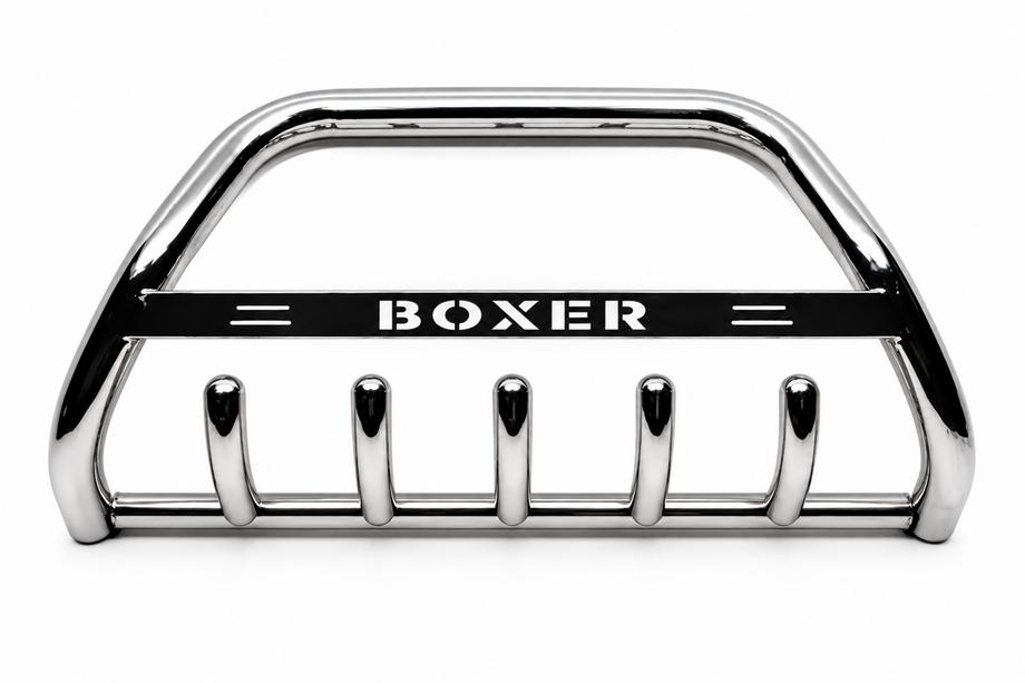 Peugeot Boxer 2006-2025 Defensa Delantera WT004 Acero Inoxidable Image