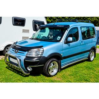 Defensa Delantera WT004 Acero Inoxidable Peugeot Partner 1996-2008 foto 1