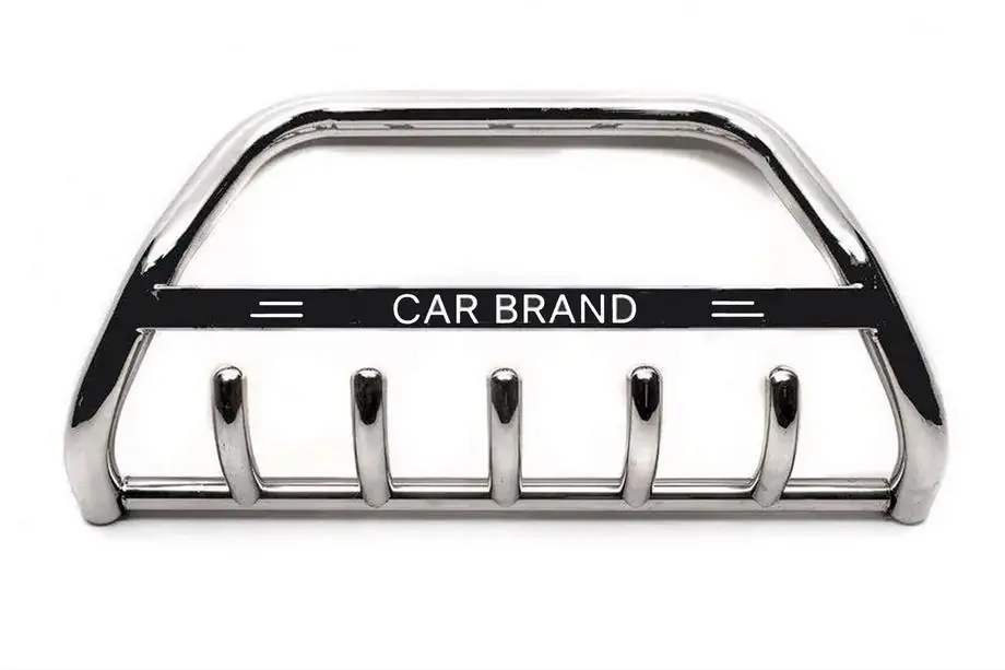 Toyota Land Cruiser 100 1998-2007 Defensa Delantera WT004 Acero Inoxidable Image