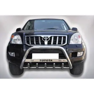 Defensa Delantera WT004 Acero Inoxidable foto 1
