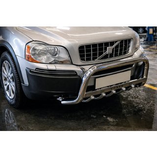 Defensa Delantera WT004 Acero Inoxidable Volvo XC90 2002-2014 foto 4
