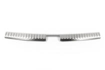 Volkswagen Tiguan 2007-2016 Protector de umbral trasero OmsaLine acero inoxidable foto 2