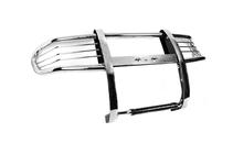 Toyota Land Cruiser Prado 120 2002-2009 Defensa Delantera Libao (Acero Inoxidable) foto 2