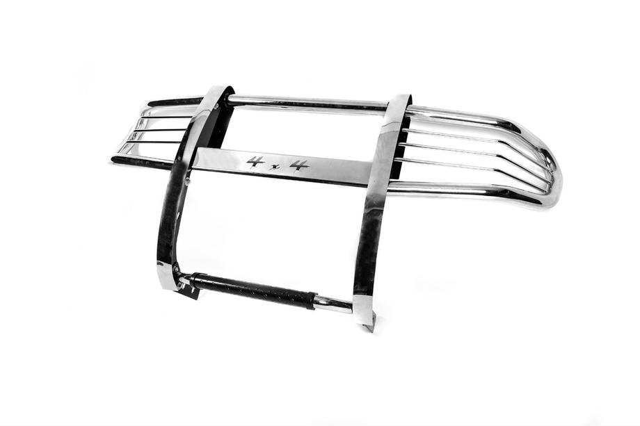 Toyota Land Cruiser Prado 120 2002-2009 Defensa Delantera Libao (Acero Inoxidable) Image