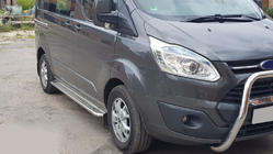 Ford Custom 2013-2022 Defensa Delantera WT006 (Acero Inoxidable) foto 2