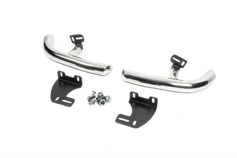 Hyundai Santa Fe 2 2006-2012 Esquinas traseras AK003 (2 uds., acero inoxidable) Foto 2