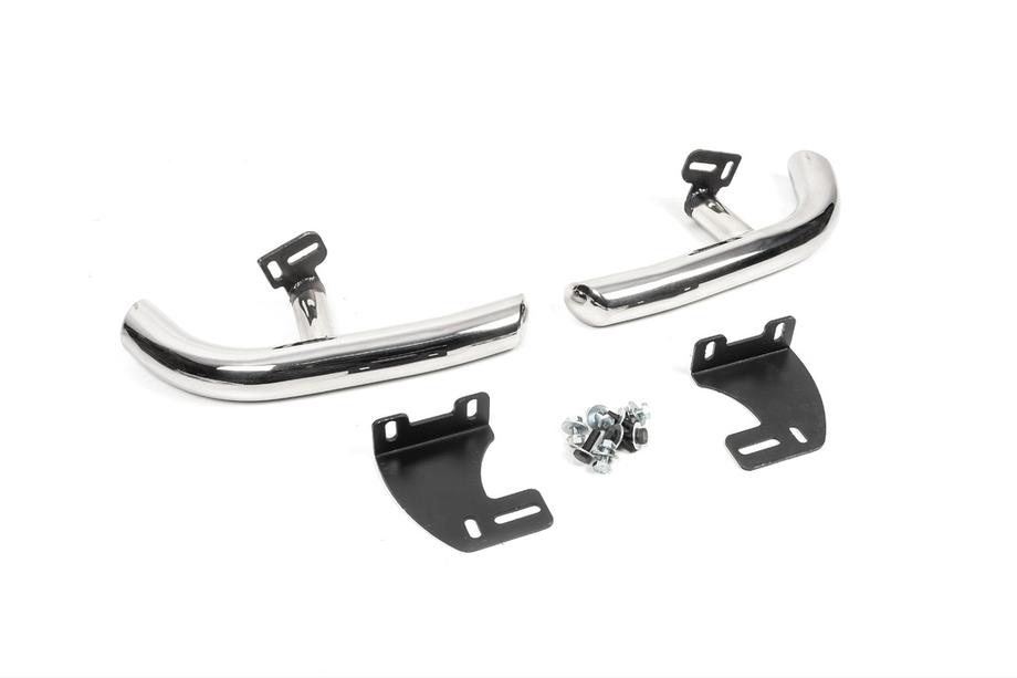 Hyundai Santa Fe 2 2006-2012 Esquinas traseras AK003 (2 uds., acero inoxidable) Foto 3