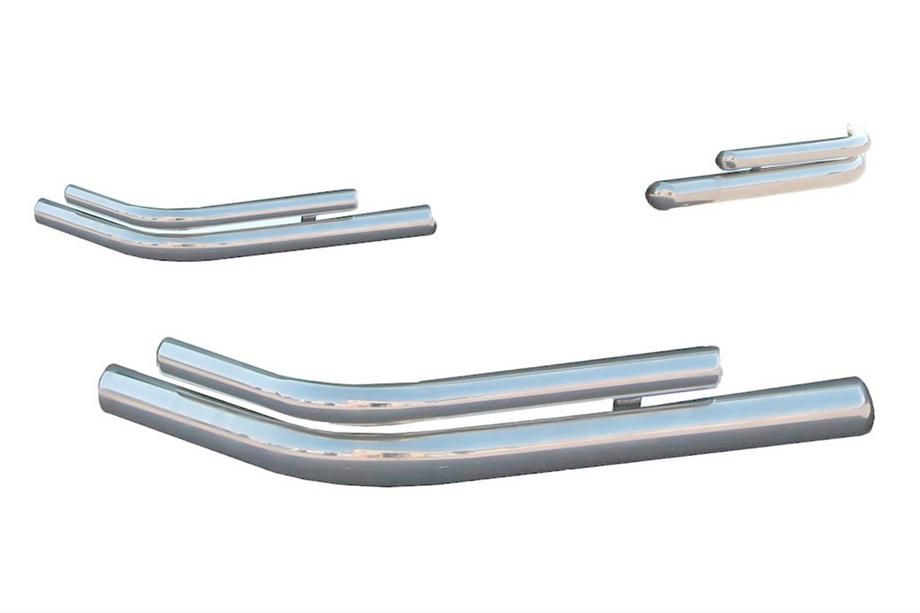 Hyundai Tucson TL 2016-2021 Esquinas traseras dobles AK003-double (2 uds., acero inoxidable) Foto 1