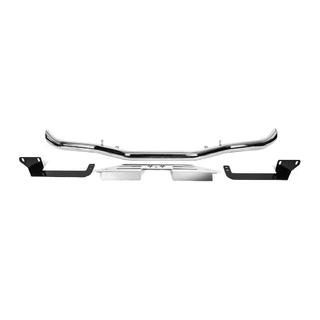 Protector trasero Libao (2 uds, acero inoxidable) Toyota Land Cruiser 90 Prado 1996-2002 foto 1