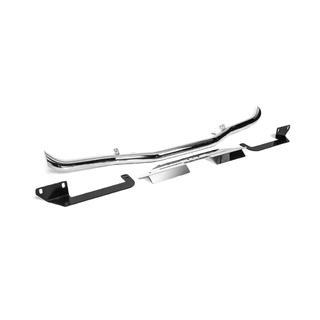 Protector trasero Libao (2 uds, acero inoxidable) Toyota Land Cruiser 90 Prado 1996-2002 foto 3