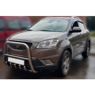 Defensa Delantera F1-40 (Acero Inoxidable) SsangYong Korando 2010-2019 foto 2