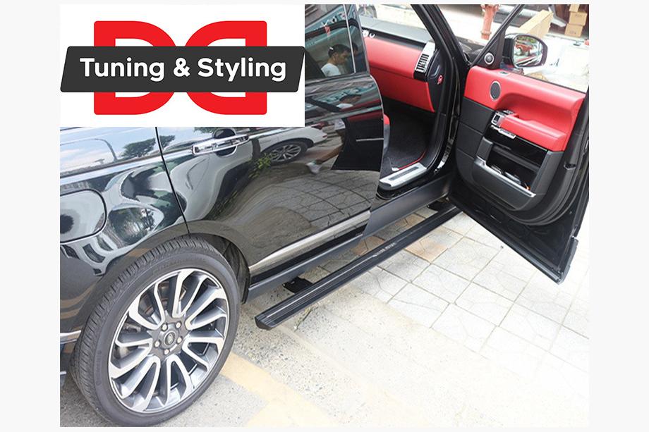 Range Rover Evoque 2012-2018 Estribos laterales con mecanismo retráctil (2 uds., aluminio) Foto 3