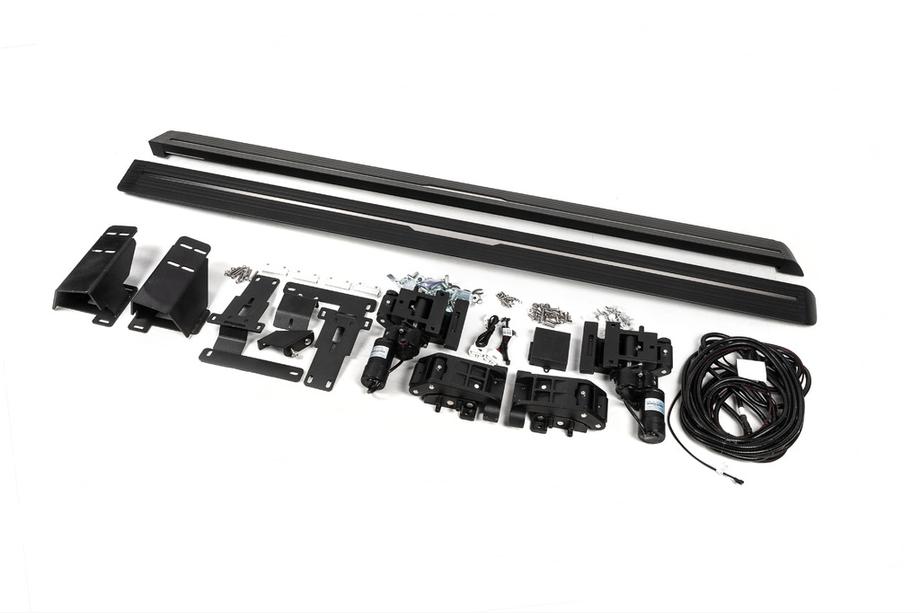 Land Rover Discovery IV 2009-2017 Estribos laterales con mecanismo retráctil (2 uds., aluminio) Foto 1