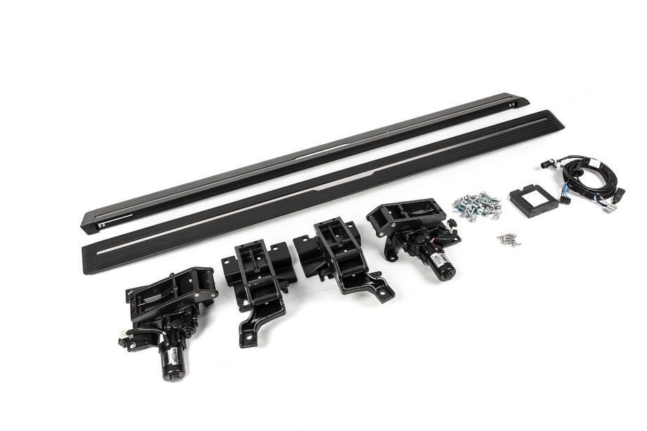 Land Rover Discovery V 2017- Estribos laterales con mecanismo retráctil (2 uds., aluminio) Foto 3
