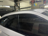 BMW X6 F16 2014-2019 Rieles de techo integrados cromados OEM (Aluminio, instalacion con adhesivo) foto 8