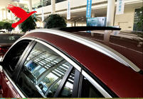 BMW X6 F16 2014-2019 Rieles de techo integrados cromados OEM (Aluminio, instalacion con adhesivo) foto 4