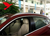 BMW X6 F16 2014-2019 Rieles de techo integrados cromados OEM (Aluminio, instalacion con adhesivo) foto 6