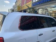 Toyota Land Cruiser 200 2007-2021 Barras de techo grises 2008-2015 (diseño Lexus 2018, 2 uds) foto 5