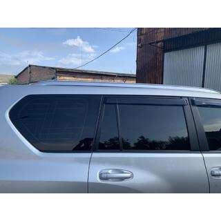 Barras de techo diseño Lexus (2 uds, gris) Toyota Land Cruiser Prado 150 2009-2023 foto 4