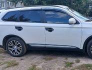 Mitsubishi Outlander 2012-2021 Barras de techo (2 uds) Gris foto 1