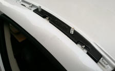 Mitsubishi Outlander 2012-2021 Barras de techo (2 uds) Gris foto 9