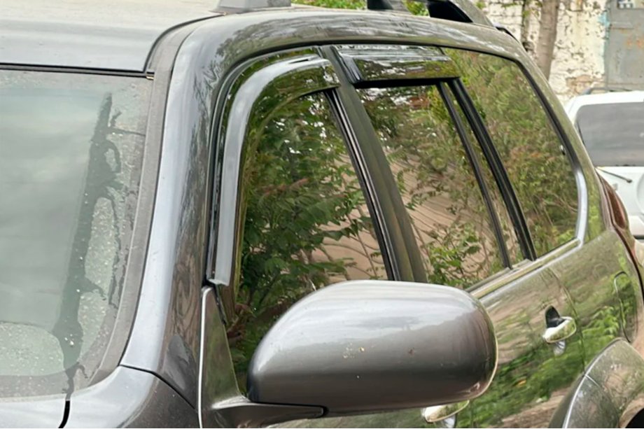 Toyota Land Cruiser Prado 120 2002-2009 Deflectores de Ventana (4 uds, HIC) Foto 8
