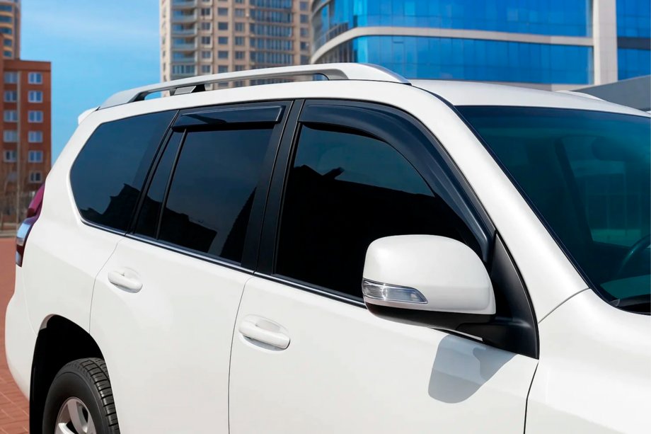 Toyota Land Cruiser Prado 120 2002-2009 Deflectores de Ventana (4 uds, HIC) Foto 9