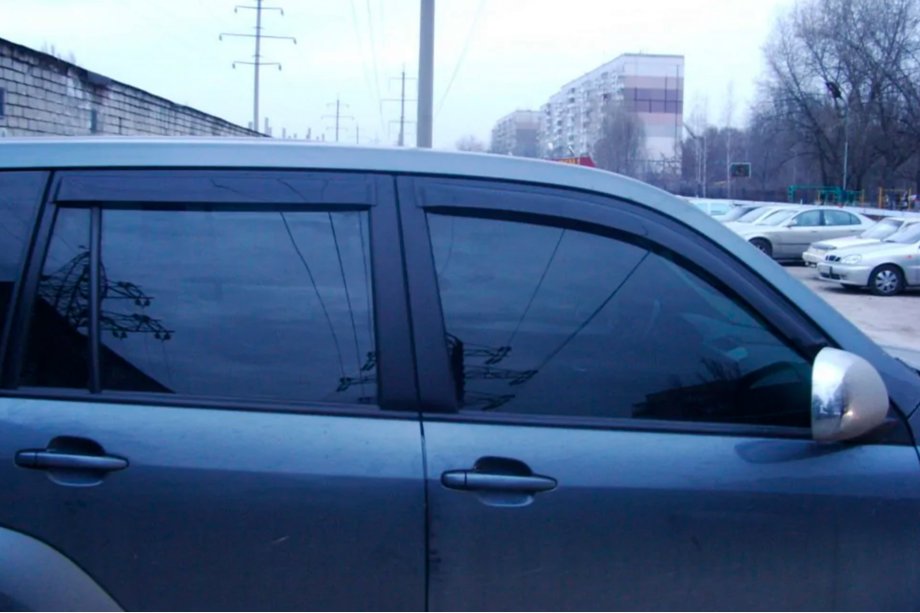 Toyota Land Cruiser Prado 120 2002-2009 Deflectores de Ventana (4 uds, HIC) Foto 10